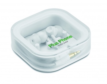 Logo trade promotional gift photo of: Ear plug with silicone