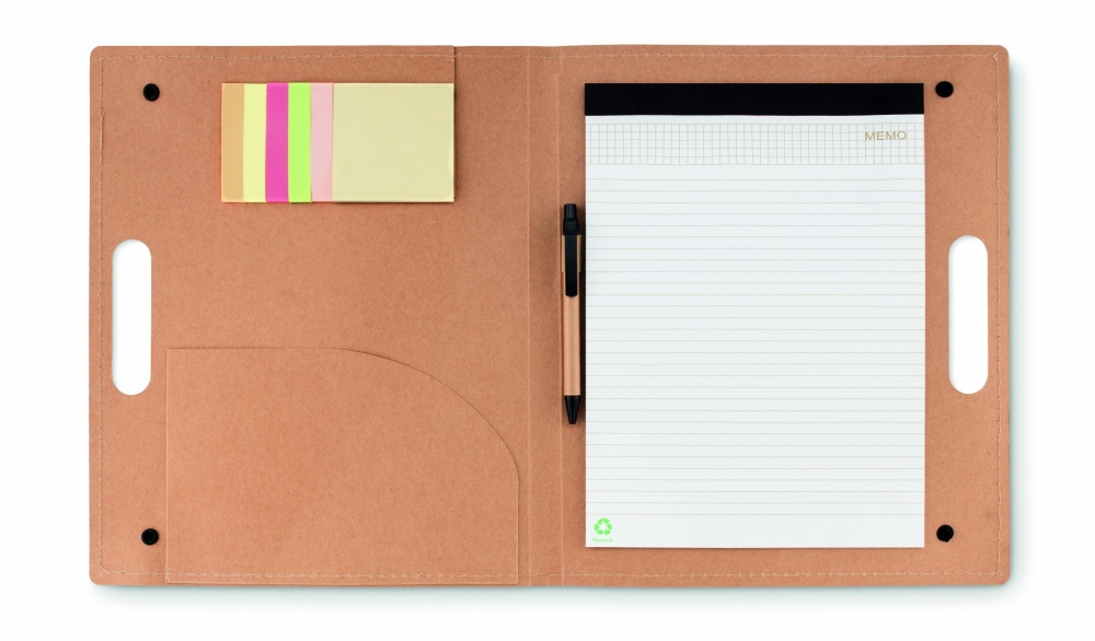 Logo trade corporate gift photo of: Conference folder recycled