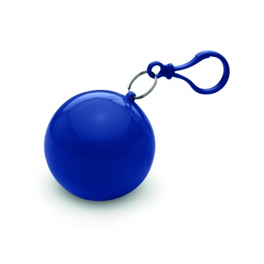 Logo trade promotional merchandise image of: Poncho in round container