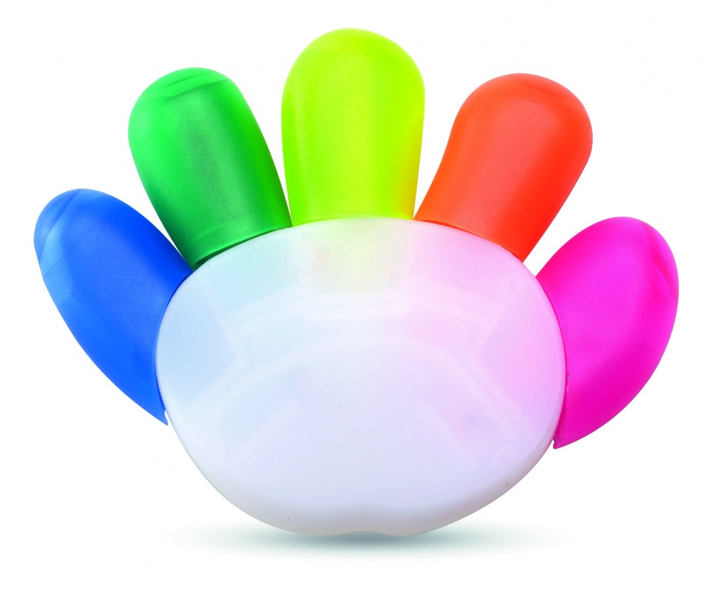 Logotrade promotional item image of: 5 colour highlighter