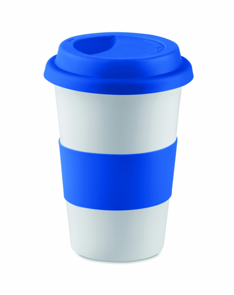 Logotrade promotional gifts photo of: Ceramic mug w/ lid and sleeve