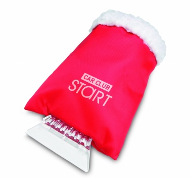 Logo trade advertising products image of: Car ice scraper w/ mitten