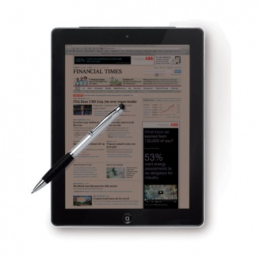 Logotrade promotional gift picture of: Twist and touch ball pen