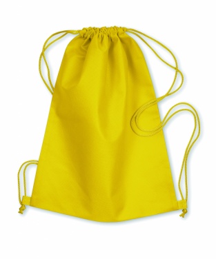 Logo trade advertising products image of: 80gr/m² nonwoven drawstring