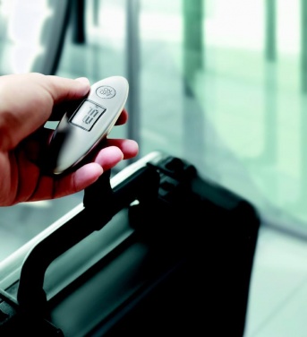 Logo trade corporate gifts image of: Luggage scale