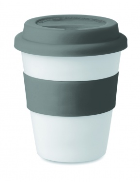 Logo trade promotional merchandise photo of: PP tumbler with silicone lid