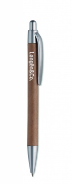 Logotrade corporate gift picture of: Carton barrel ball pen