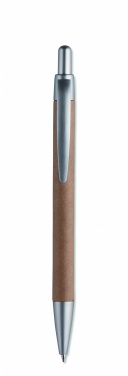 Logo trade promotional items picture of: Carton barrel ball pen
