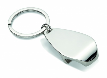Logotrade corporate gift image of: Bottle opener key ring Tornio