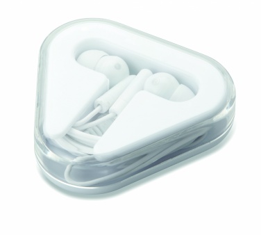 Logotrade promotional item picture of: Earphones in PS case
