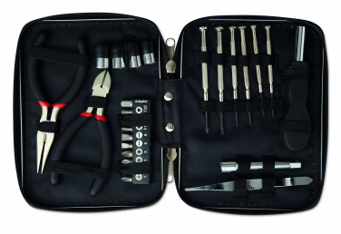 Logo trade promotional items image of: 26 pcs tool in aluminium case