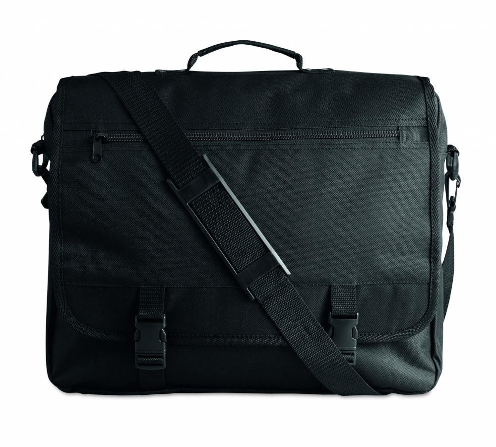 Logo trade promotional products image of: 600D polyester document bag