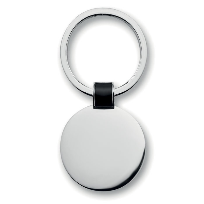 Logo trade promotional merchandise image of: Round shaped key ring Daugavpils