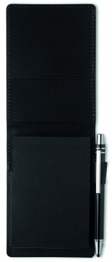 Logotrade promotional item image of: A7 notepad in PU pouch w/pen