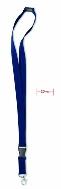 Logotrade advertising product image of: Lanyard hook and buckle 20 mm