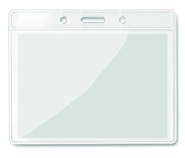 Logotrade advertising products photo of: Transparent badge 10cmx8cm
