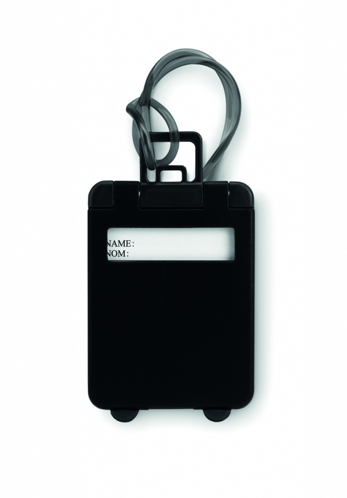 Logotrade promotional gift image of: Luggage tags plastic
