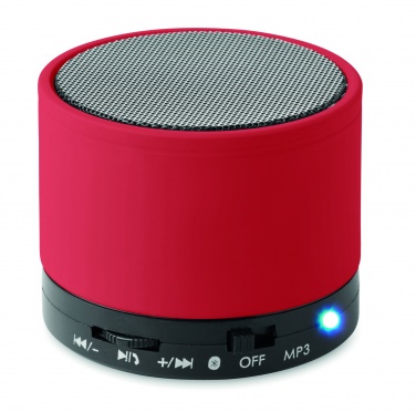 Logotrade advertising product image of: Round wireless speaker