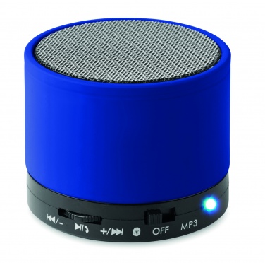 Logo trade promotional product photo of: Round wireless speaker