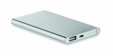 Logotrade promotional merchandise picture of: Flat power bank 4000 mAh