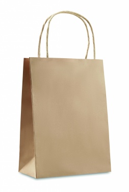 Logo trade promotional giveaways picture of: Gift paper bag small 150 gr/m²