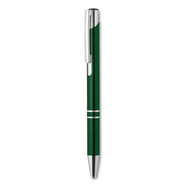 Logo trade corporate gift photo of: Push button aluminium pen BERN