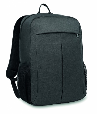 Logo trade promotional merchandise image of: Backpack in 360d polyester