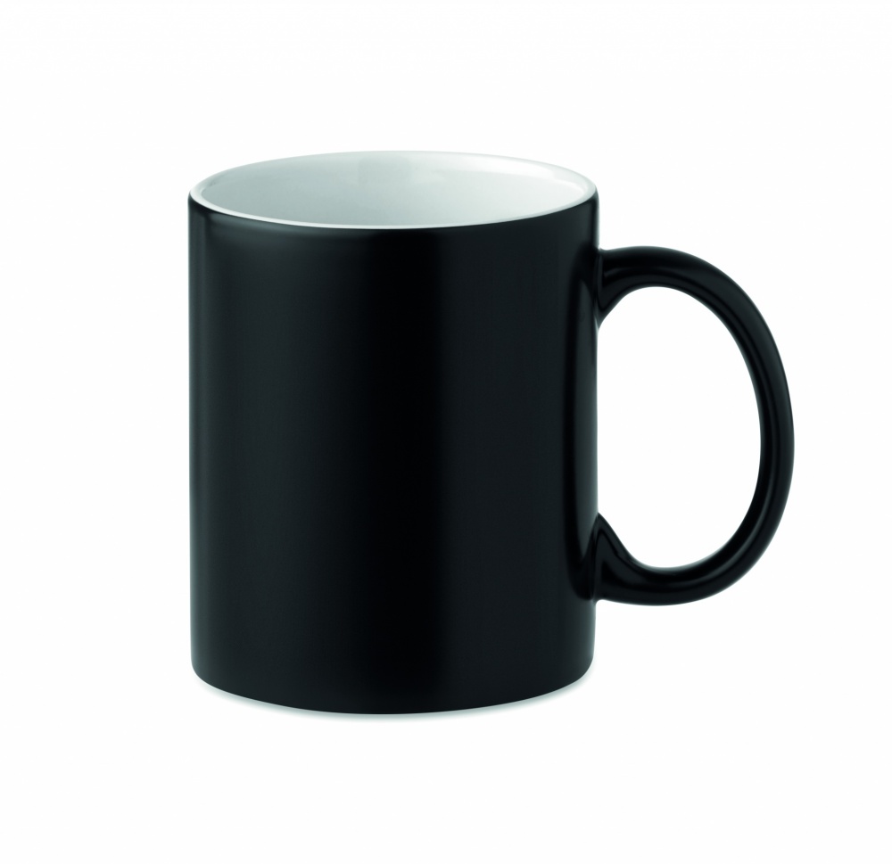 Logo trade corporate gifts image of: Dark sublimation mug 300ml