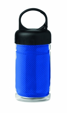 Logotrade promotional giveaway image of: Cooling towel in PET bottle