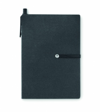 Logo trade promotional product photo of: Notebook w/pen & memo pad