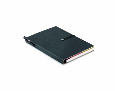 Logotrade promotional product image of: Notebook w/pen & memo pad