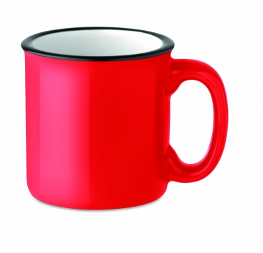 Logo trade promotional gift photo of: Ceramic vintage mug 240 ml