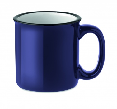 Logo trade corporate gift photo of: Ceramic vintage mug 240 ml
