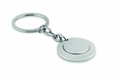 Logo trade promotional gift photo of: Key ring with token Cēsis