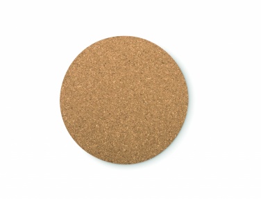 Logo trade promotional merchandise picture of: Round cork coaster