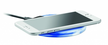 Logo trade advertising product photo of: Round wireless charging pad 5W