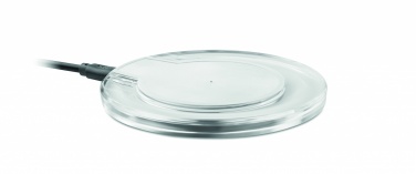 Logotrade corporate gift image of: Round wireless charging pad 5W