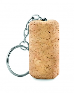 Logotrade promotional merchandise photo of: Wine cork key ring Sigulda