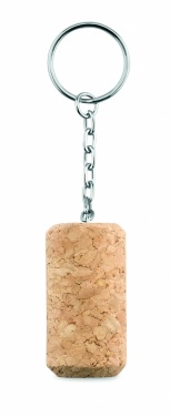 Logotrade corporate gift image of: Wine cork key ring Sigulda
