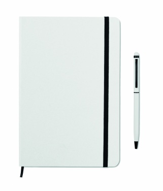 Logotrade promotional product image of: A5 notebook w/stylus 72 lined