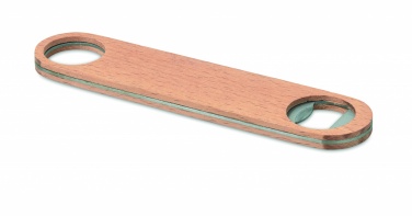 Logotrade promotional product picture of: Wooden bottle opener