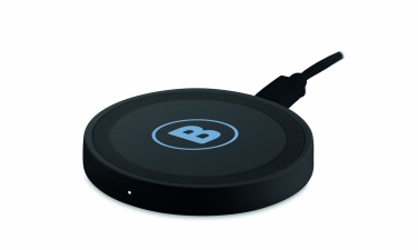 Logo trade promotional gifts image of: Small wireless charger 5W