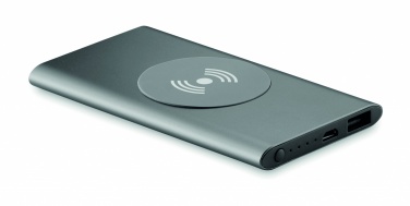 Logo trade promotional merchandise image of: Wireless Power bank 4000mAh