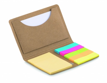 Logotrade advertising product picture of: Card holder with memo set