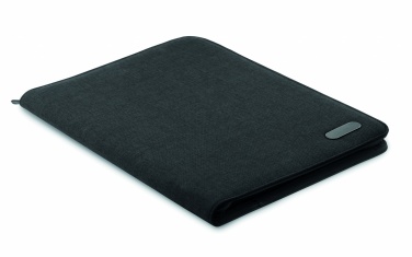Logo trade promotional giveaways picture of: A4 conference folder zipped
