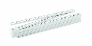 Logo trade business gift photo of: Folding ruler 2m