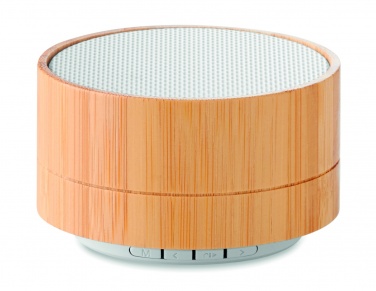 Logotrade promotional items photo of: 3W Bamboo wireless speaker