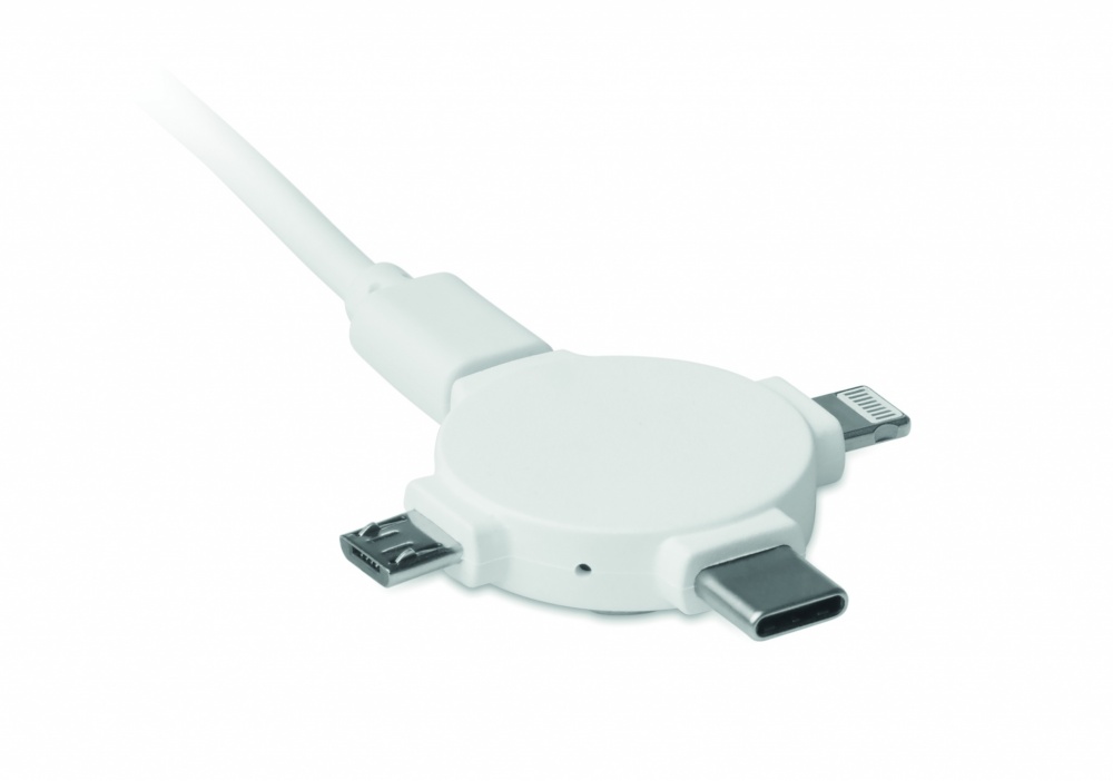 Logotrade business gift image of: 3 in 1 cable adapter