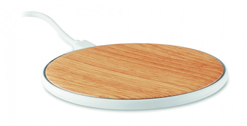 Logotrade business gift image of: Wireless charger round 5W TISPAD