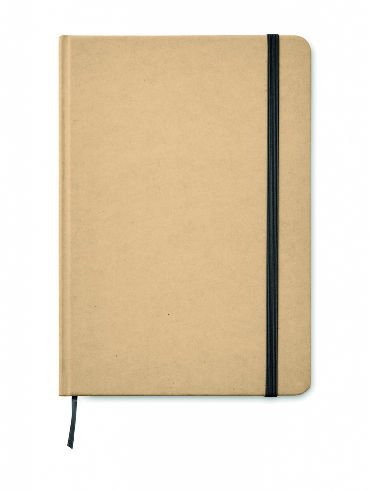 Logo trade business gift photo of: A5 recycled notebook 80 lined